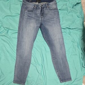 White House Black Market Blue Skinny Jeans